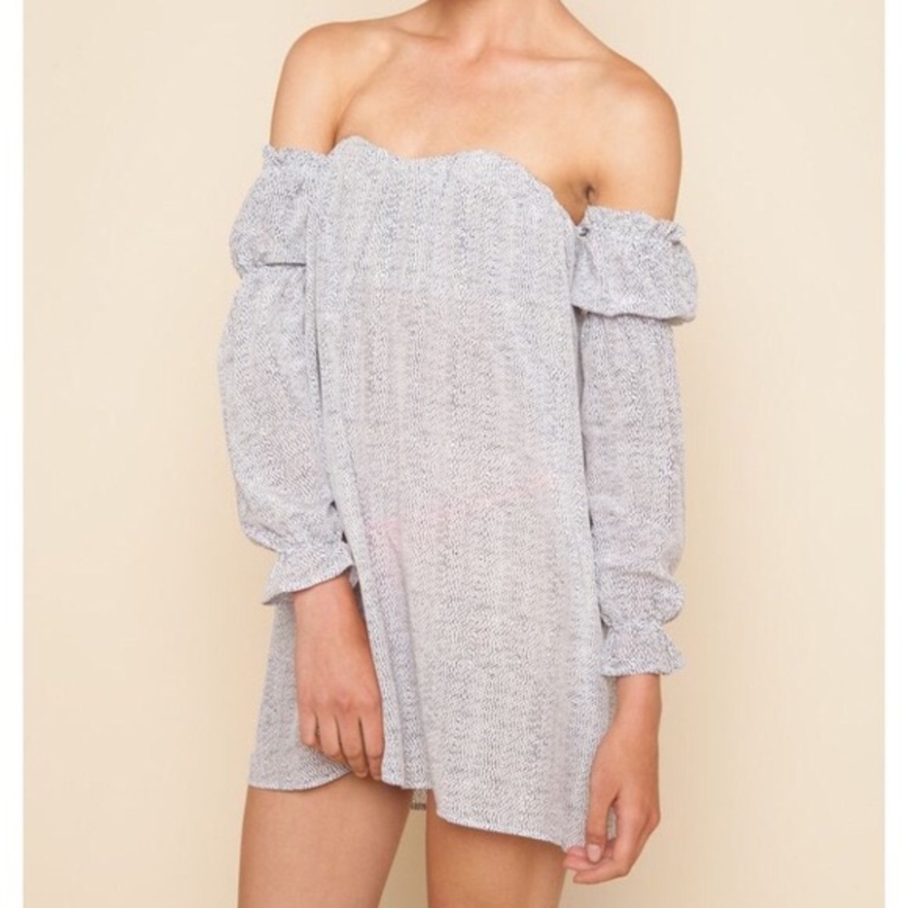 Stone Colf Fox Marrakech Dress Blue Dot - XS S